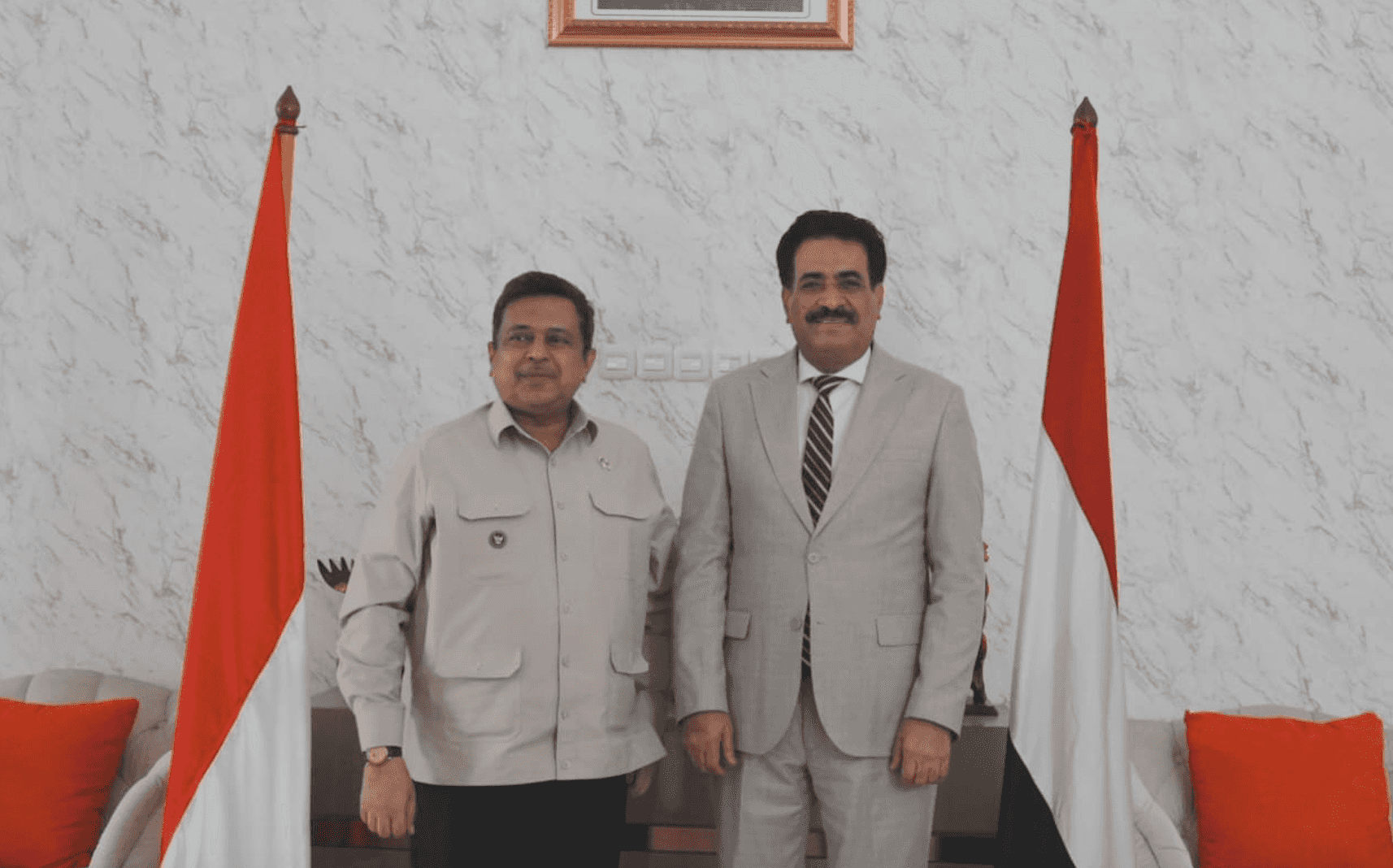 Kepala BPJPH Haikal Hasan Bertemu Dubes Yaman Salem Ahmed, Perkuat Hubungan Baik & Kerjasama Bilateral Produk Halal