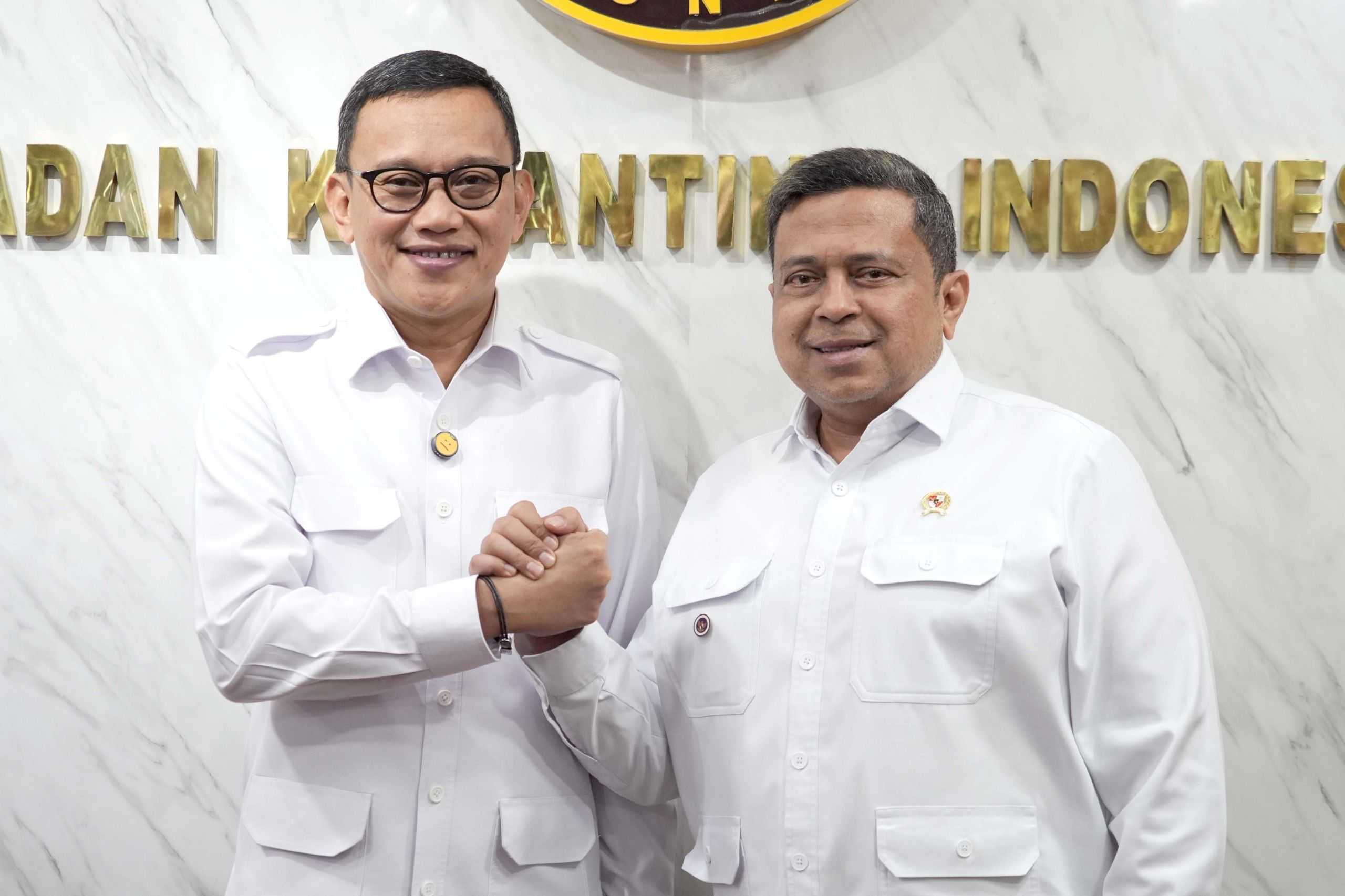 Kepala BPJPH dan Kepala Barantin Bahas Penguatan Sinergi untuk Keterjaminan Lalu Lintas Produk yang Sehat dan Halal