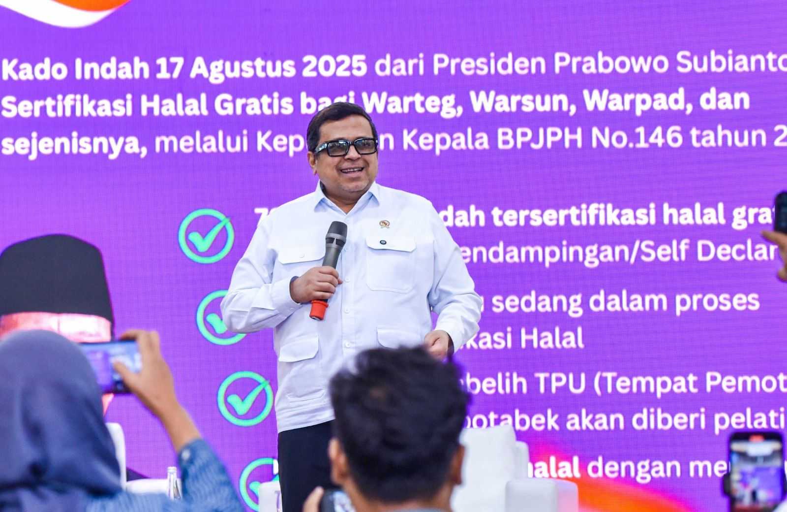 1 Tahun BPJPH, Produk Bersertifikat Halal Tembus 9,8 Juta