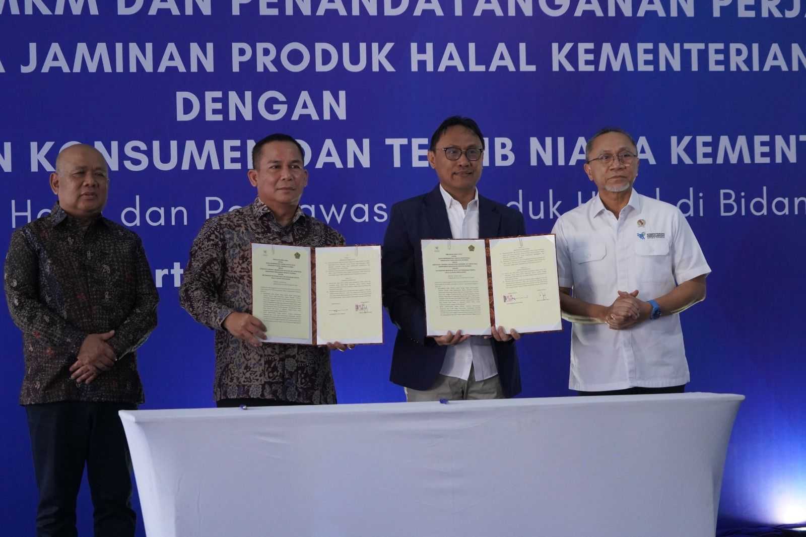 BPJPH Kemenag dan Ditjen Perlindungan Konsumen Kemendag Sinergi Jaminan Produk Halal 