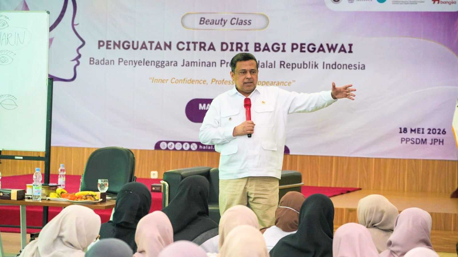 Dukung Profesionalisme Layanan, BPJPH Gelar Kelas Penguatan Citra Diri bagi Pegawai 