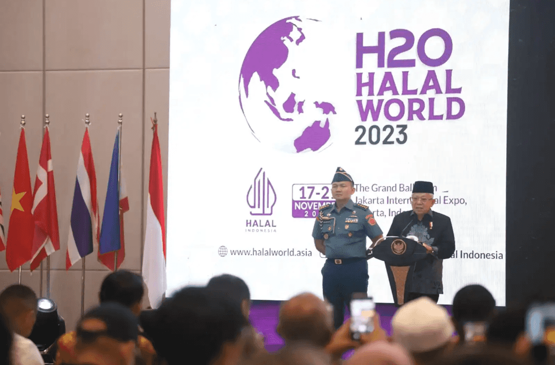 Opening H20 - Halal World 2023, Vice President Encourages Implementation of Global Halal Standards