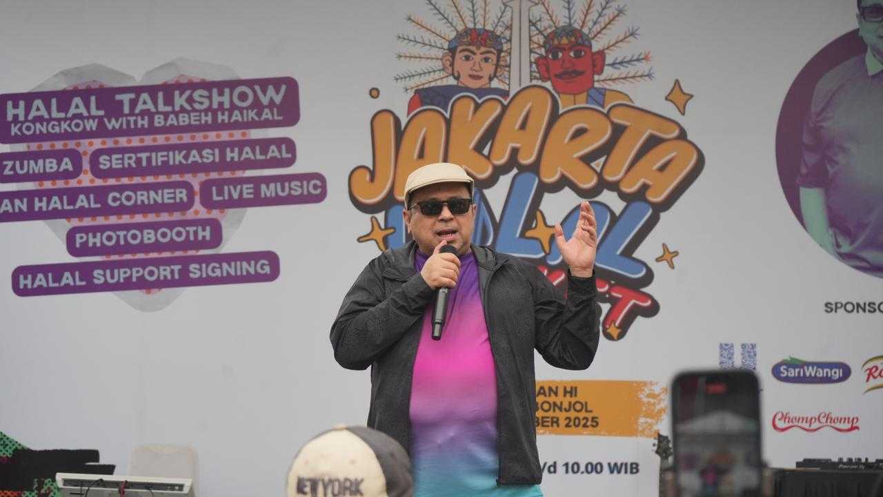 Di Jakarta Halal Market 2025, Kepala BPJPH Babe Haikal: Jakarta is the Capital of Global Halal
