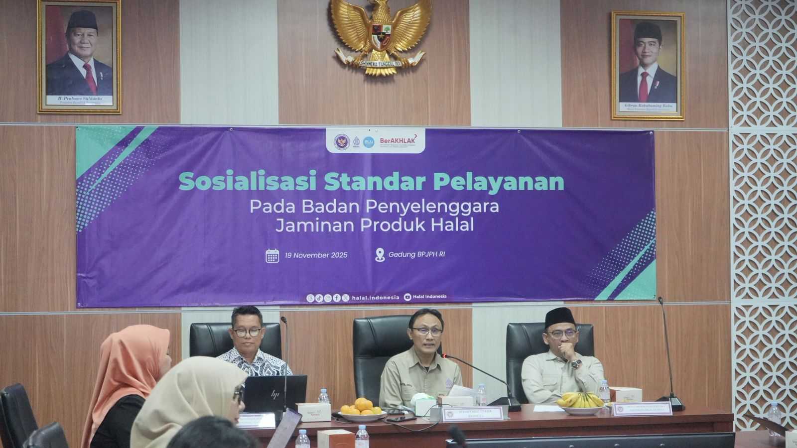 BPJPH Sosialisasikan Standar Pelayanan 
