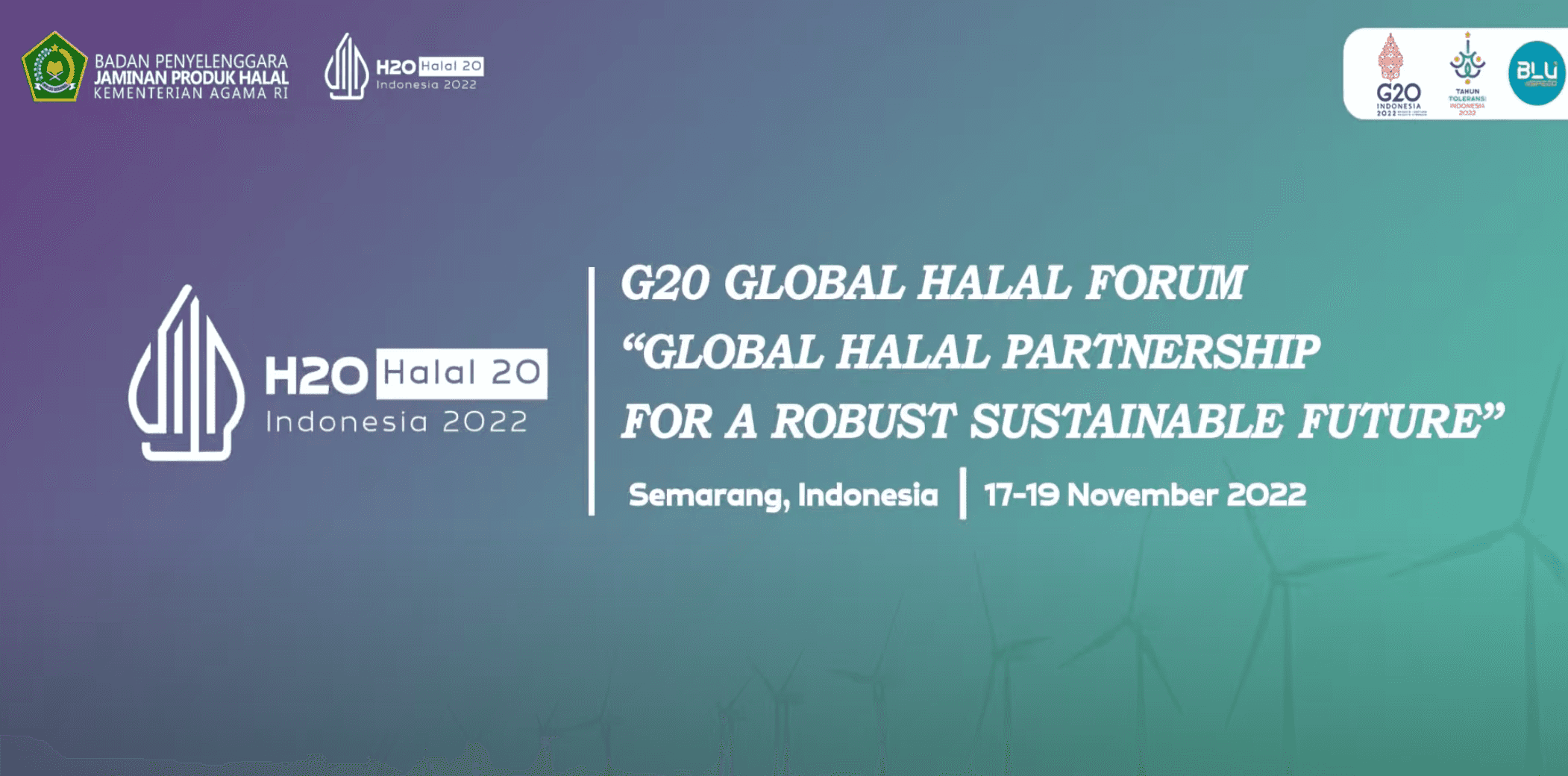 Halal 20 - Global Halal Partnership for a Robust Sustainable Future