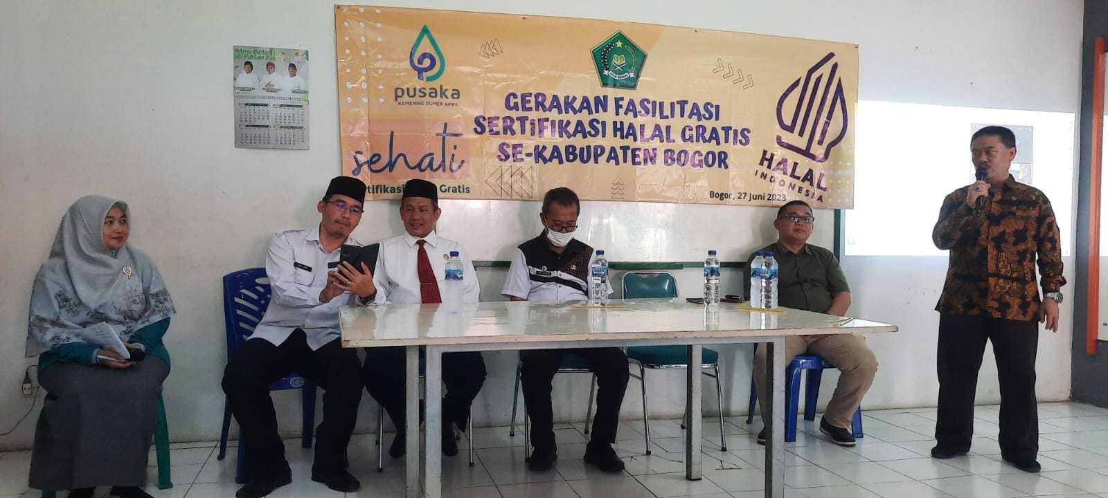 Gelar Gerakan Fasilitasi Sertifikasi Halal Gratis Se-Jawa Barat, BPJPH Gandeng Pemda dan Garda Transfumi