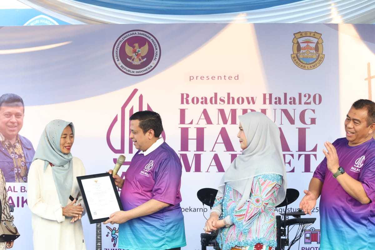 Gelombang Apresiasi dan Dukungan Untuk Presiden Prabowo dari Komunitas Halal Lampung