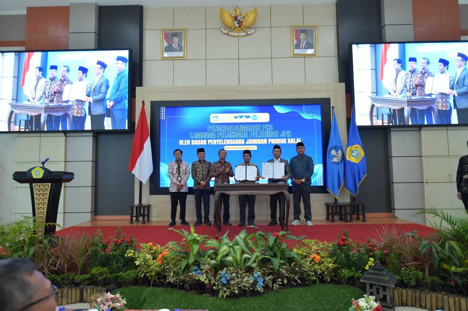 Perkuat Ekosistem Halal, BPJPH dan UTM Sinergi JPH