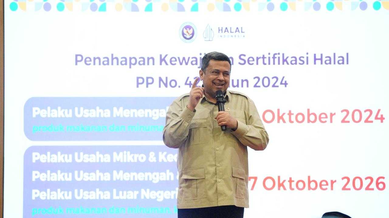 Pembinaan Pelaku Usaha, BPJPH Harapkan Usaha Besar Jadi Role Model dan Mitra UMK dalam Penguatan Ekosistem Halal Nasional