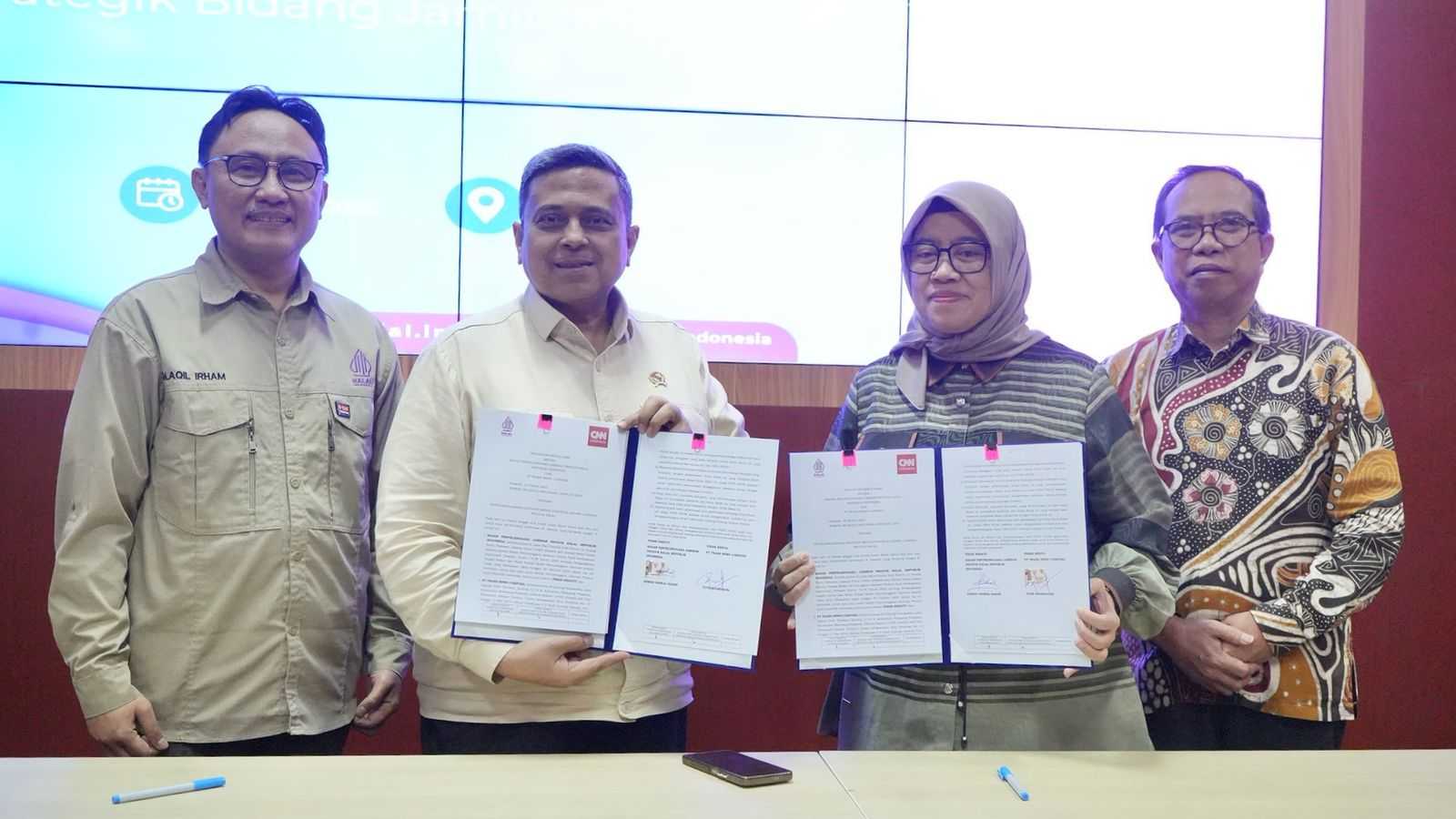 BPJPH-CNN Indonesia Jalin Sinergi Jaminan Produk Halal 