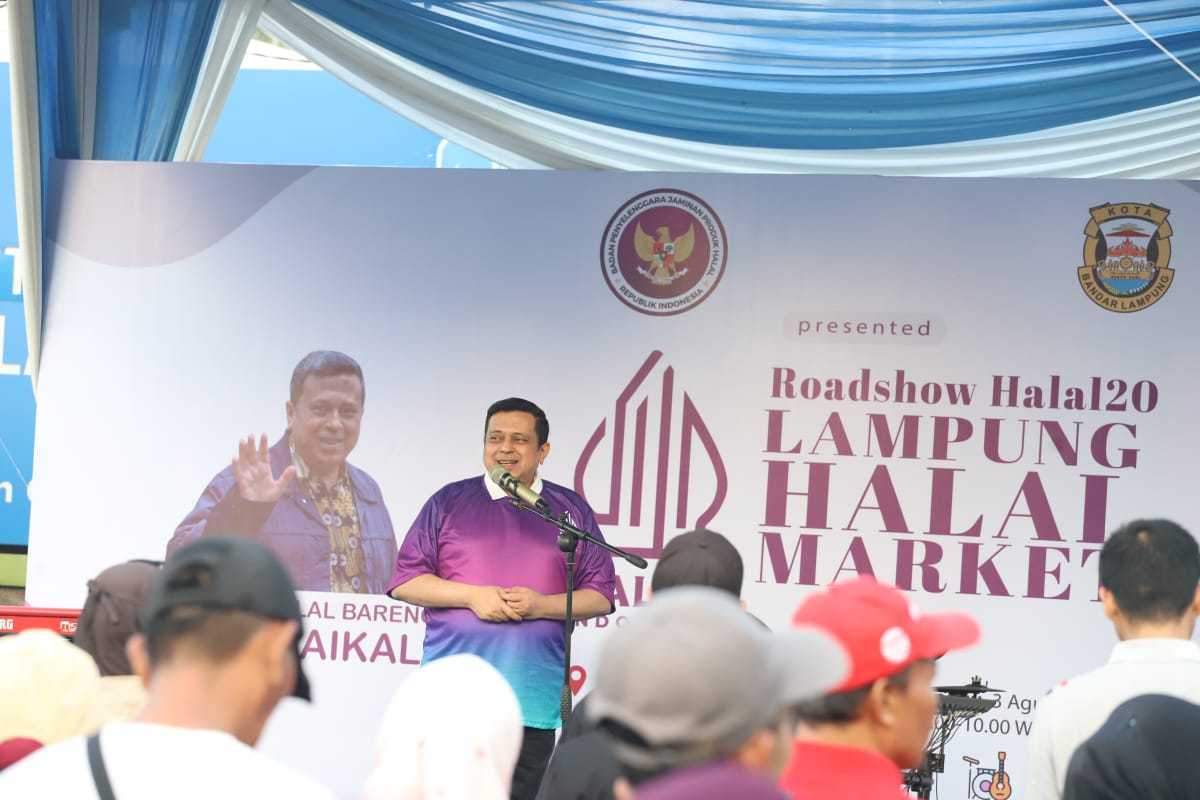Di Lampung Halal Market, Kepala BPJPH Berdialog dengan Pegiat UMK dan P3H, Dorong Produk Lokal Tembus Ekspor