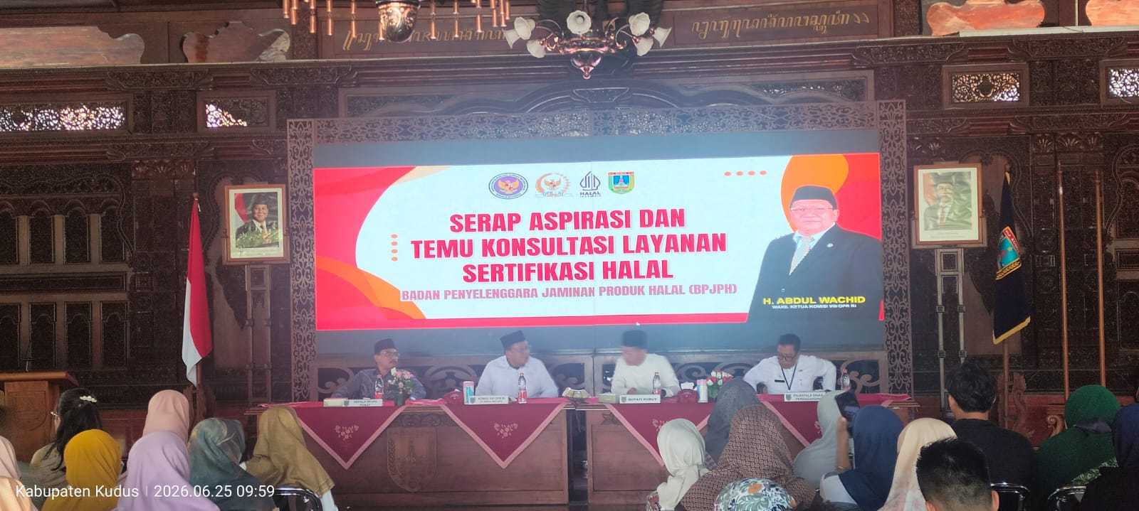 DPR Dorong UMK Kudus Jadikan Sertifikat Halal Instrumen Daya Saing 