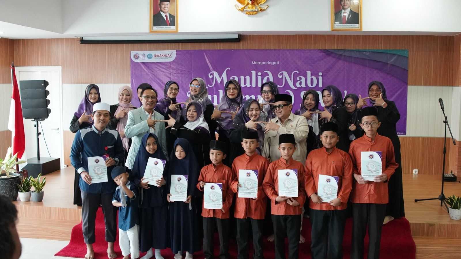 BPJPH Peringati Maulid Nabi, Diramaikan Ceramah Agama hingga Santuni Anak Yatim