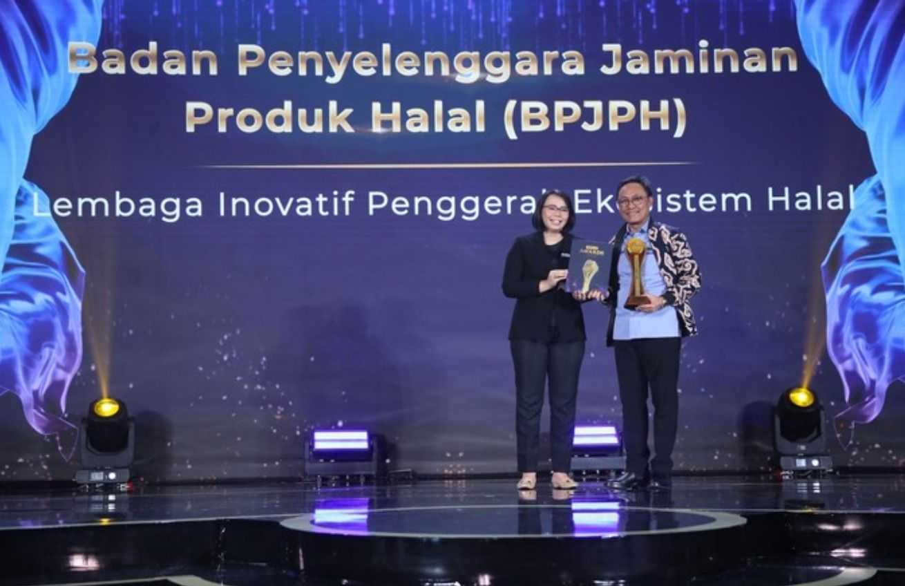 Kembali Raih Penghargaan Bergengsi, BPJPH Terima Detikcom Award 2024 sebagai Lembaga Inovatif Penggerak Ekosistem Halal