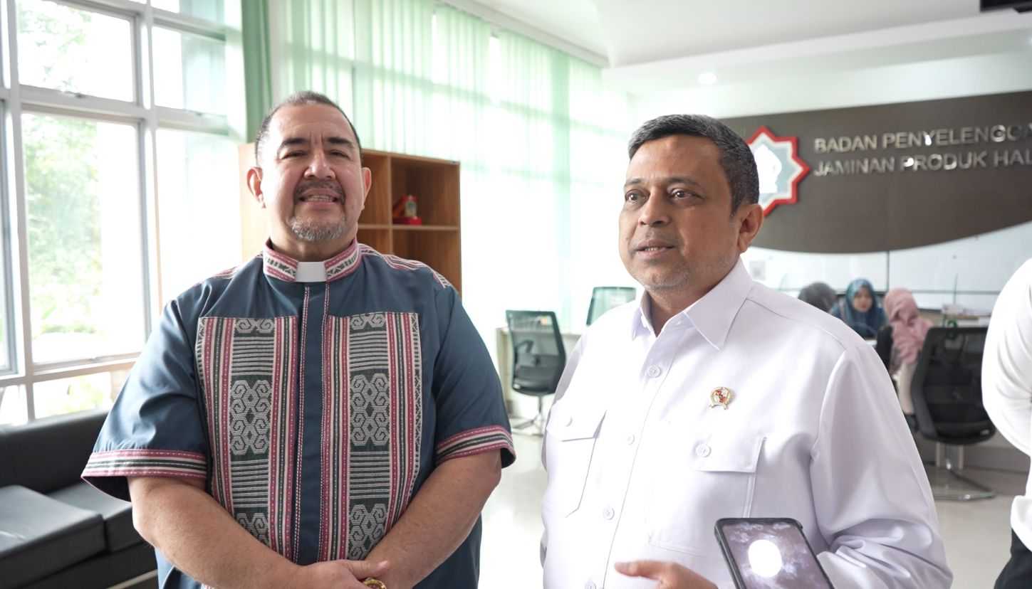 Kunjungi BPJPH, Pendeta Gilbert: Halal untuk Kita Semua 