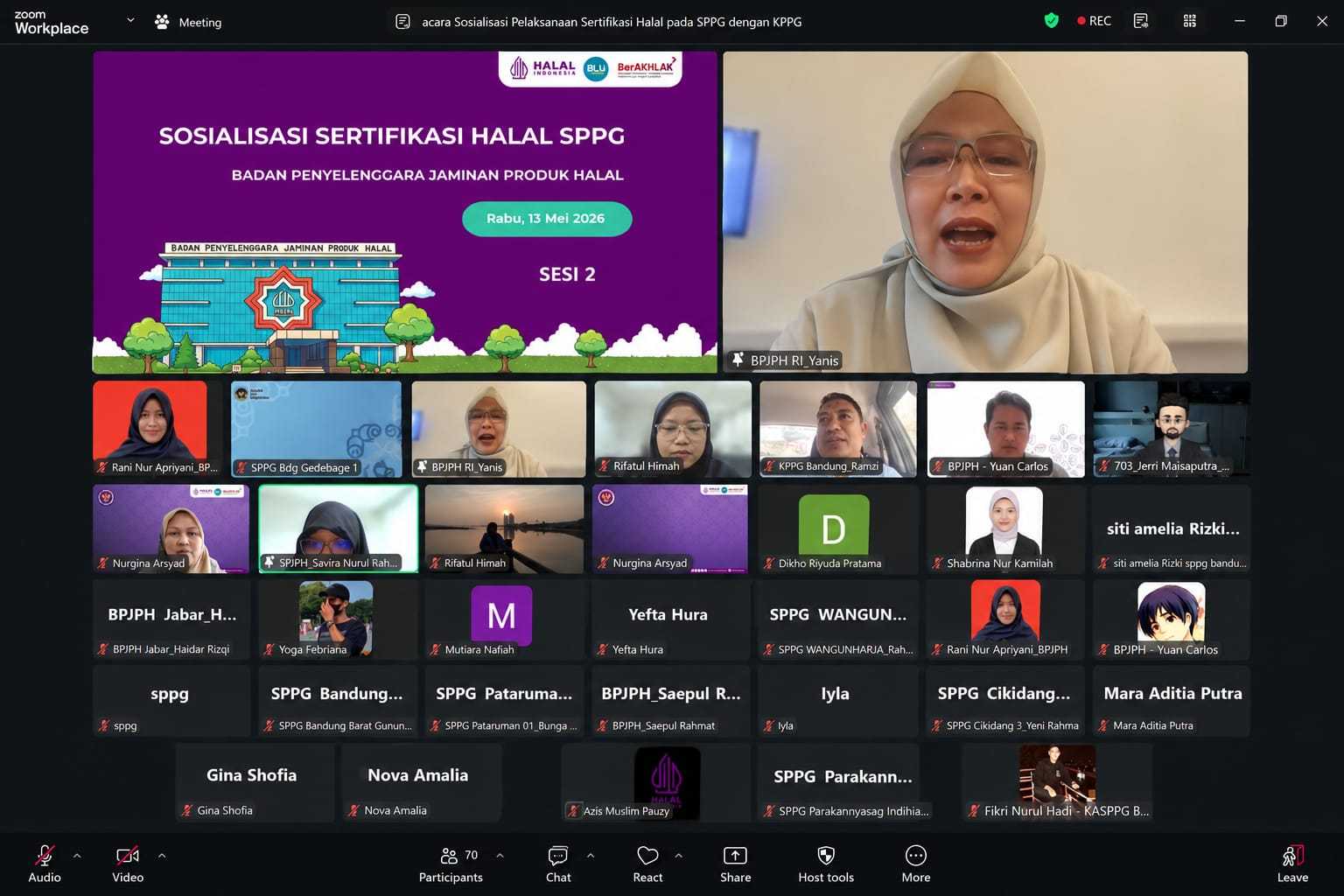 BPJPH Sosialisasikan Sertifikasi Halal kepada SPPG untuk Dukung Program MBG