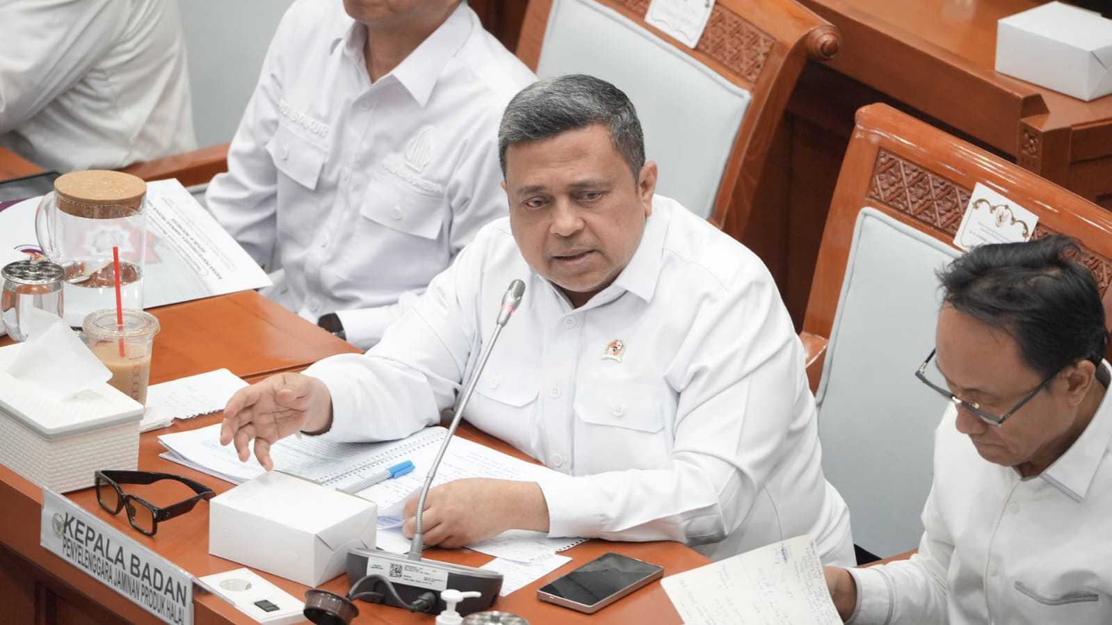 Kepala BPJPH Apresiasi Dukungan DPR dalam Penyelenggaraan Jaminan Produk Halal